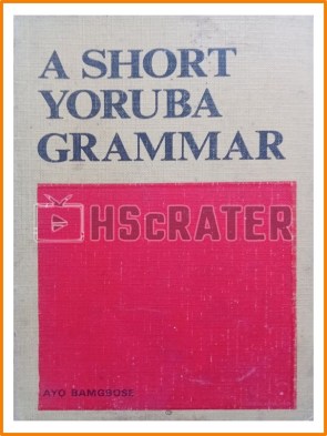 a short yoruba grammar